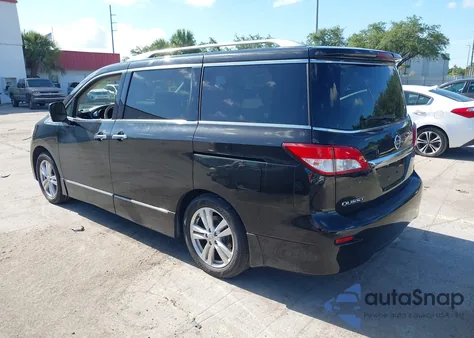 2011 Nissan Quest Le z USA, uszkodzony, nr VIN JN8AE2KP1B9012558